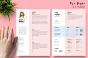 Modern CV Bundle / Resume - Lucy, a Resume Template by Templates Design Co. (Thumbnail 3 of 17)