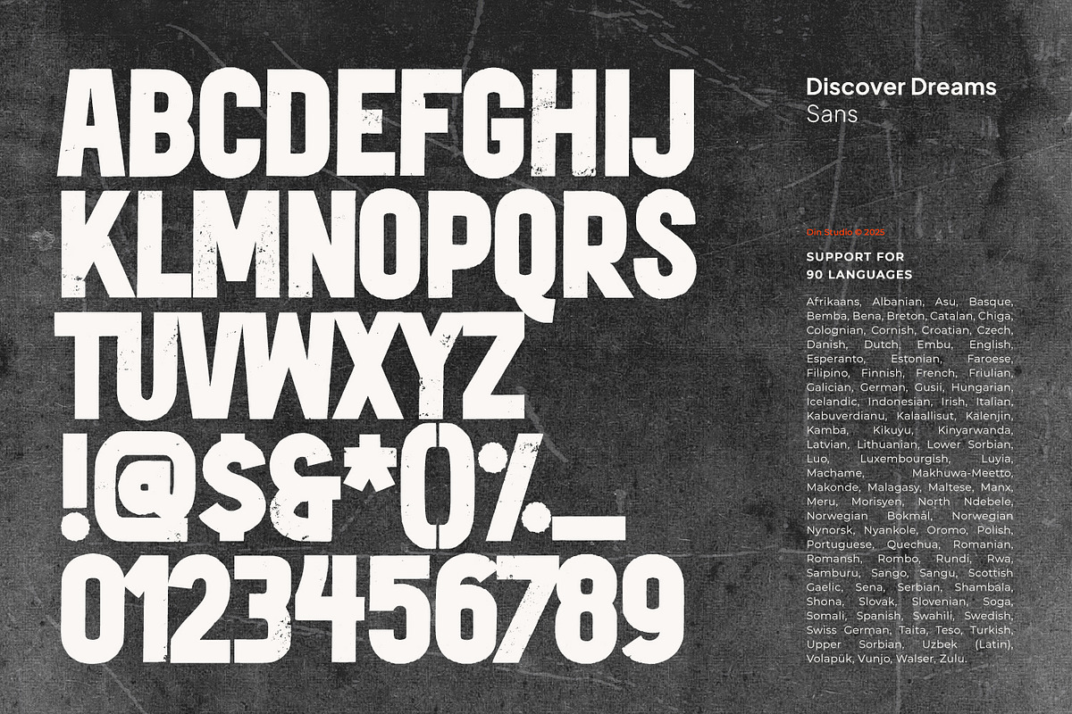 Discover Dreams, a Script Font by din-studio.com (Photo 18 of 21)