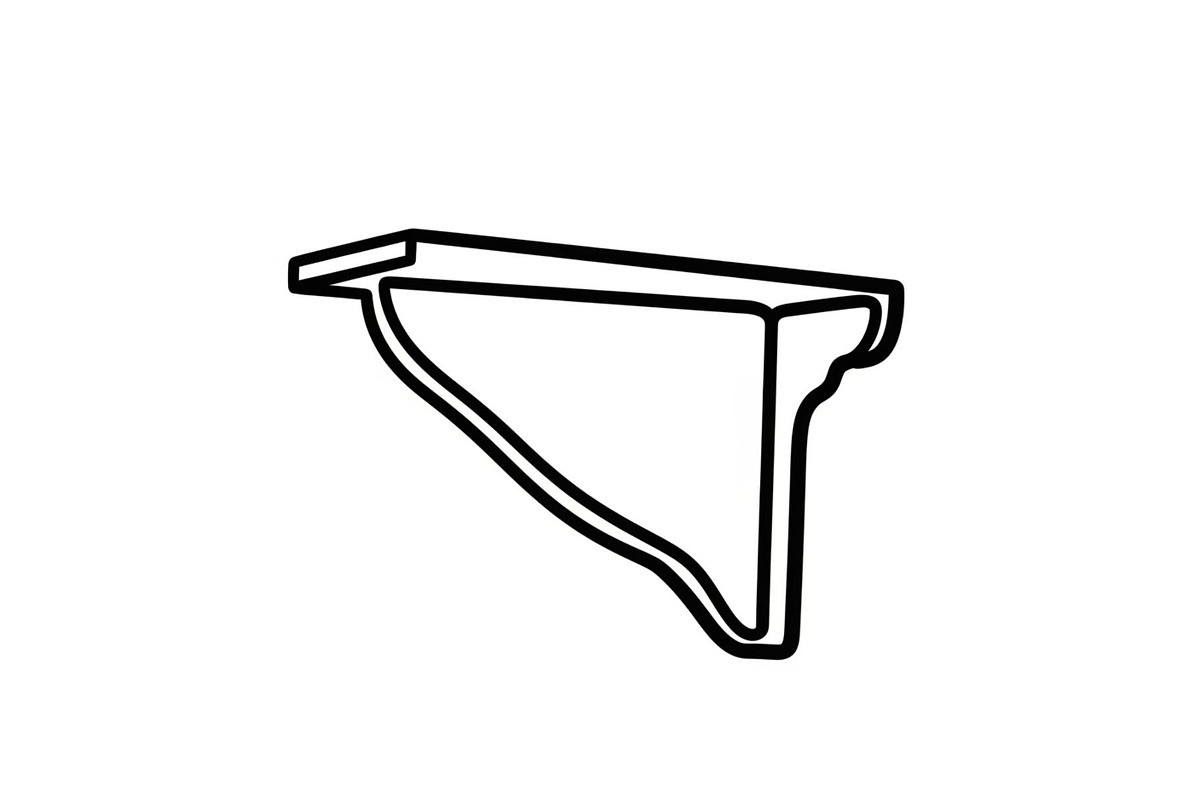 Wall Shelf Bracket Vector Bundle, an Illustration by Gaye Art (Photo 47 of 51)