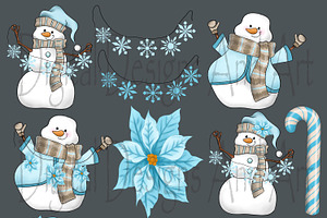 Snowman Clipart