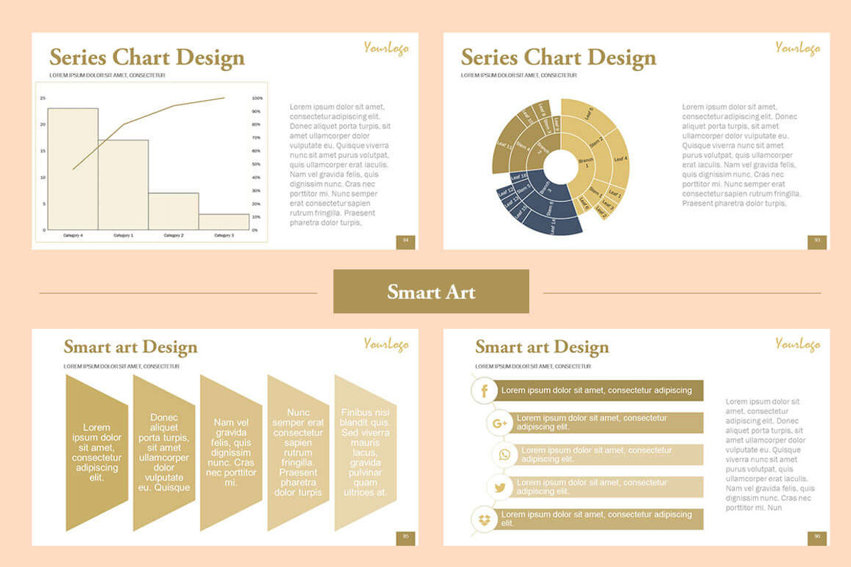 Goud Keynote Presentation, a Presentation Template by ORCOLOR (Photo 4 of 6)