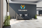 PSD Office Wall Logo Mockup, an Advertising Mockup by Ayy (Thumbnail 7 of 23)