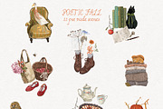 Fall Cottagecore Illustration Frames, a Decorative Illustration by whiteheartdesign (Thumbnail 3 of 19)