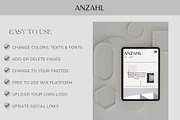 ANZAHL Wix Portfolio Website Theme, a Websites & App Template by Studio Suvelle (Thumbnail 3 of 7)