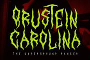 Helluthz Horror Display Font, a Handwritten Font by Maulana Creative (Thumbnail 2 of 7)