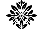 Cute Floral Silhouette, an Object Graphic by Designer_Momina (Thumbnail 7 of 10)