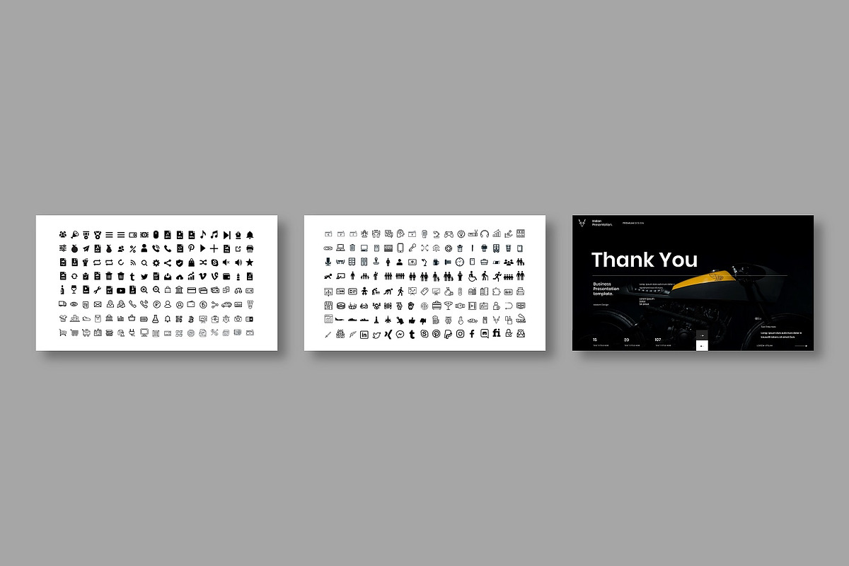 Hidan – Business PowerPoint, a Presentation Template by Dens Creative Studio (Photo 6 of 6)