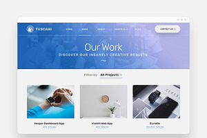 Tuscany - Agency Website Template