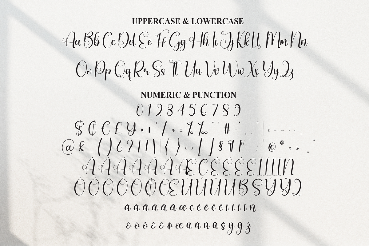 Angela | Script Font, a Handwritten Font by Scratchones (Photo 7 of 9)