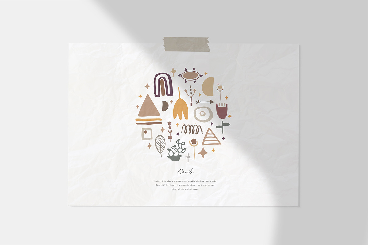 Boho philosophy collection, an Object Graphic by Vera●Suleimanova (Photo 12 of 12)
