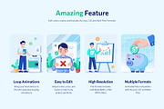Animated Finance Illustration Set, a Finance Illustration by Brickclay (Thumbnail 2 of 4)