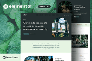 Life Coach Elementor Template Kit, a WordPress Template by Awakened Templates