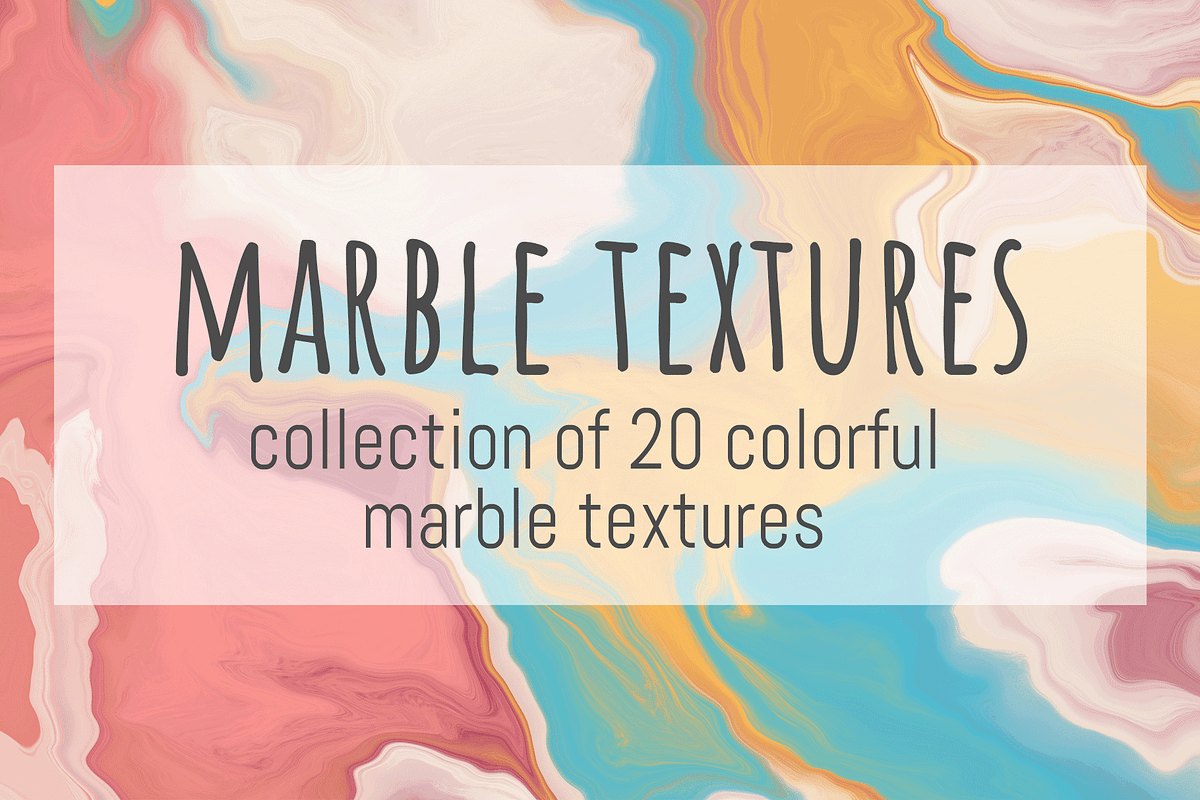 Colorful marble textures, a Texture Graphic by rorygez fresh (Photo 1 of 6)
