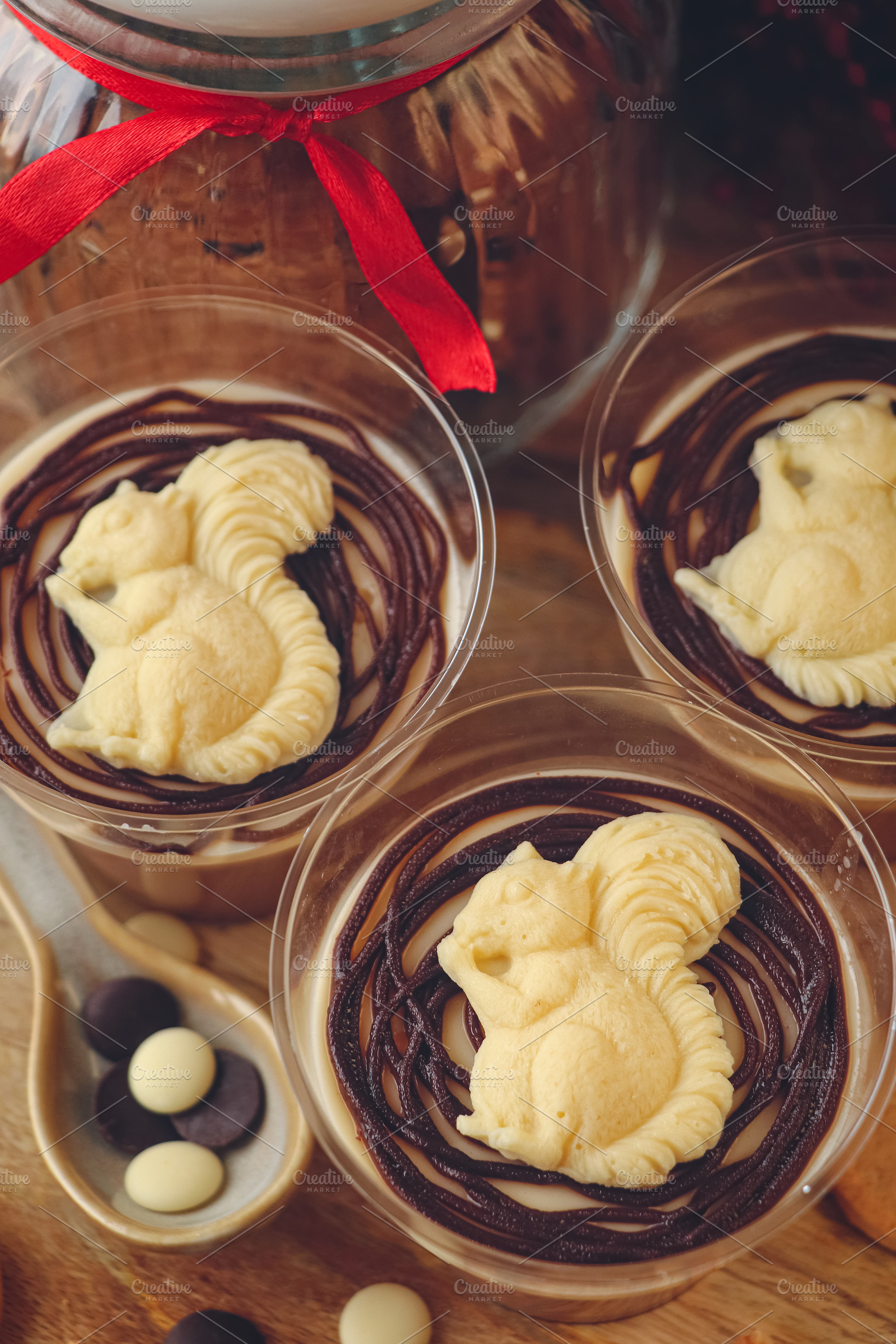 Italian dessert panna cotta., a Food & Drink Photo by Sir13