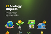 Ecology 3D Icons, an Object 3D Model by Rakata Studio (Thumbnail 7 of 7)