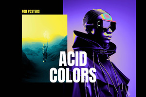 Acid Colors Poster Effect, a Layer Style Add-On by Design Squad