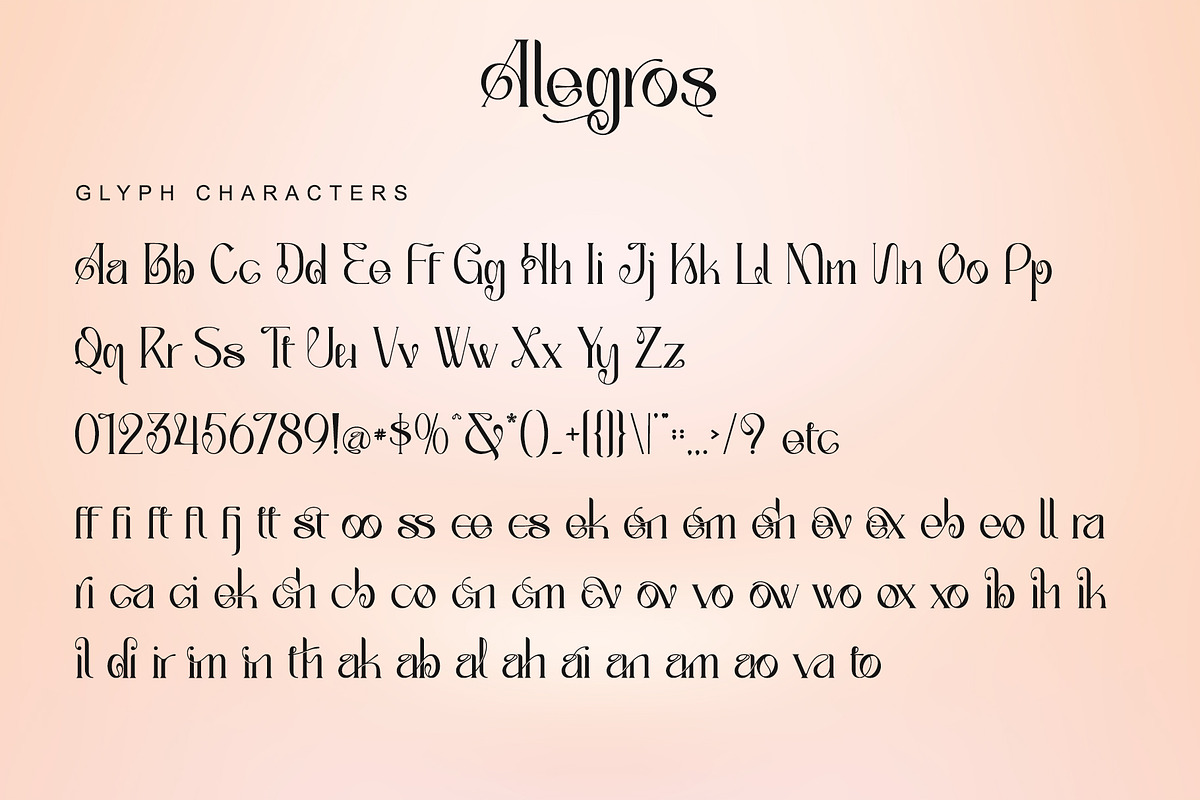 Alegros, a Serif Font by Letterara (Photo 9 of 11)