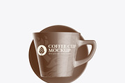 Ceramic Coffee Cup Mockup, an Advertising Mockup by OneVectorStock (Thumbnail 9 of 13)
