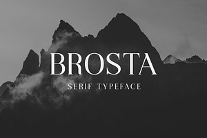 Brosta Serif Fonts