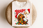 Retro Preppy Christmas PNG, a Seasonal Illustration by CraftArtStudio (Thumbnail 4 of 4)