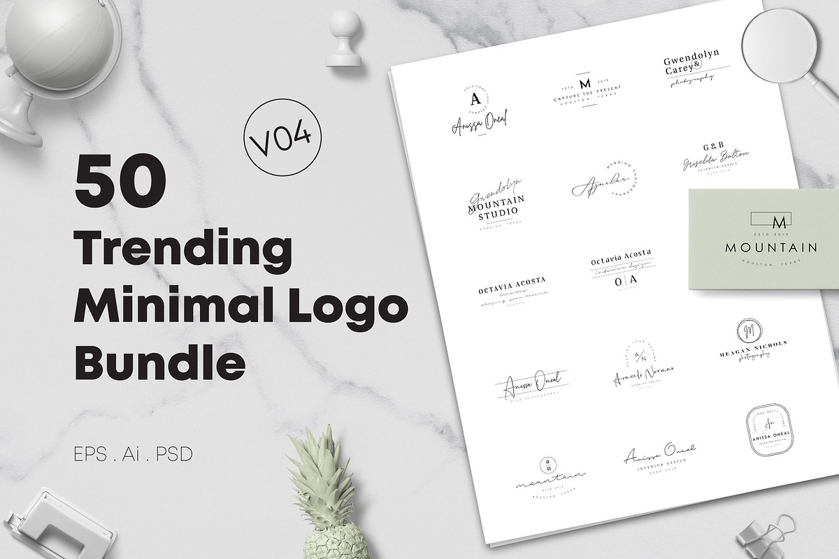1900 Logos Giga Bundle, a Branding & Logo Template by XpertgraphicD (Photo 65 of 75)
