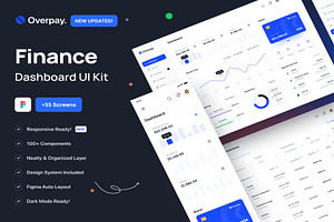 Overpay - Finance Dashboard UI Kit, an UI Kit Template by Creative Perspective