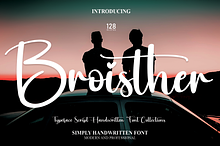 Broisther | Script Font