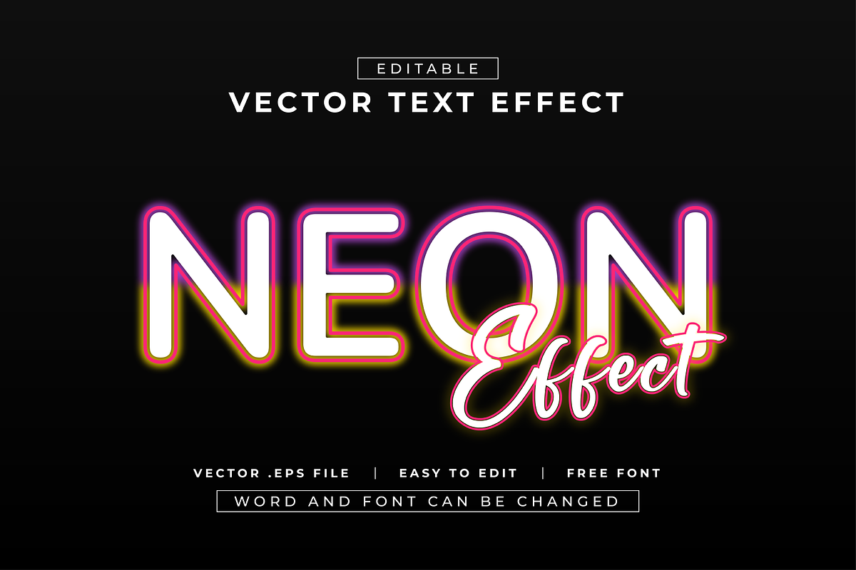 Neon Glowing Text Effects | EPS, a Layer Style Add-On by padilah_a (Photo 5 of 11)