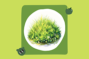 Grass Brushes for Procreate, a Brush Add-On by Cozy Brushery (Thumbnail 3 of 7)