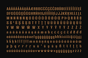 Cas Drumhead Display Condensed, a Sans Serif Font by Casloop Studio (Thumbnail 6 of 15)