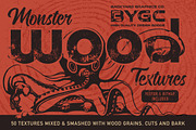 50 Monster Wood Textures, a Texture Graphic by BackYard Graphics Co. (Thumbnail 1 of 10)