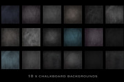 Chalkboard Backgrounds, a Texture Graphic by Paper Farms (Thumbnail 2 of 3)