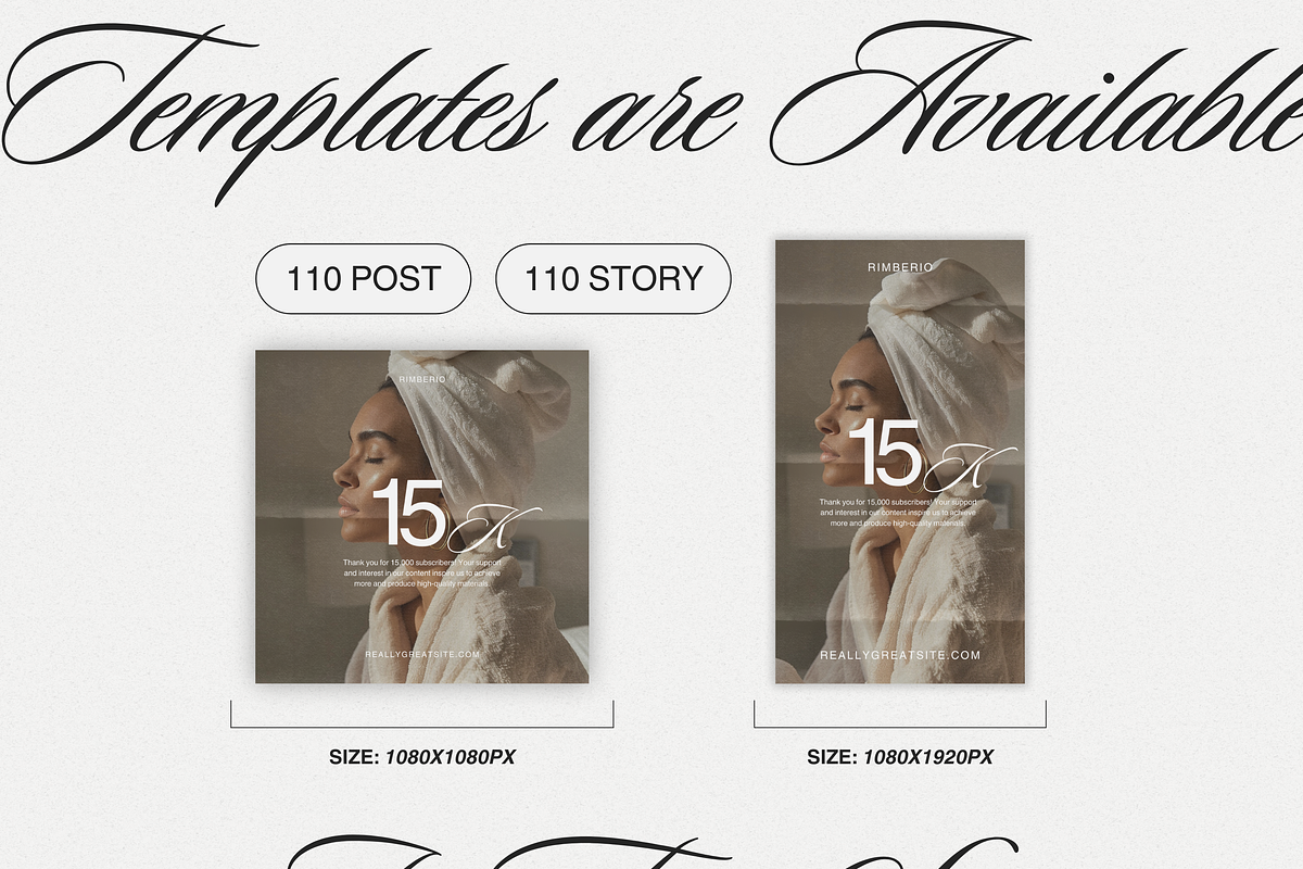 Skincare CANVA Beauty Templates, a Social Media Template by Xenié Creative (Photo 8 of 10)