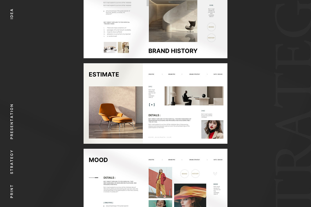 Brand Strategy Presentation Template, a Presentation Template by PrintIdea (Photo 5 of 8)