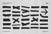 Tapes & Paper Clips, an Object Graphic by Indieground Design Inc. (Thumbnail 10 of 11)