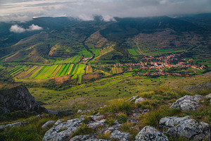 View from the mountain peak, a Nature Photo by Alpine Dreams