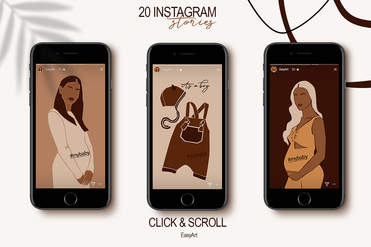 PREGNANT female. Modern art., a Decorative Illustration by EasyArt (Photo 11 of 14)