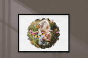 Watercolor rounds photo masks, a Layer Style Add-On by BrownLeopard (Thumbnail 6 of 7)