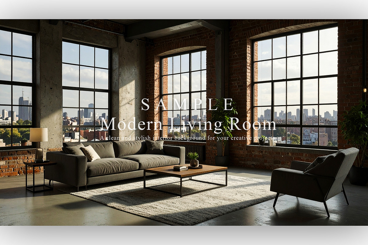 15 Modern Living Room, a Background Graphic by NOMO DESIGN (Photo 15 of 16)