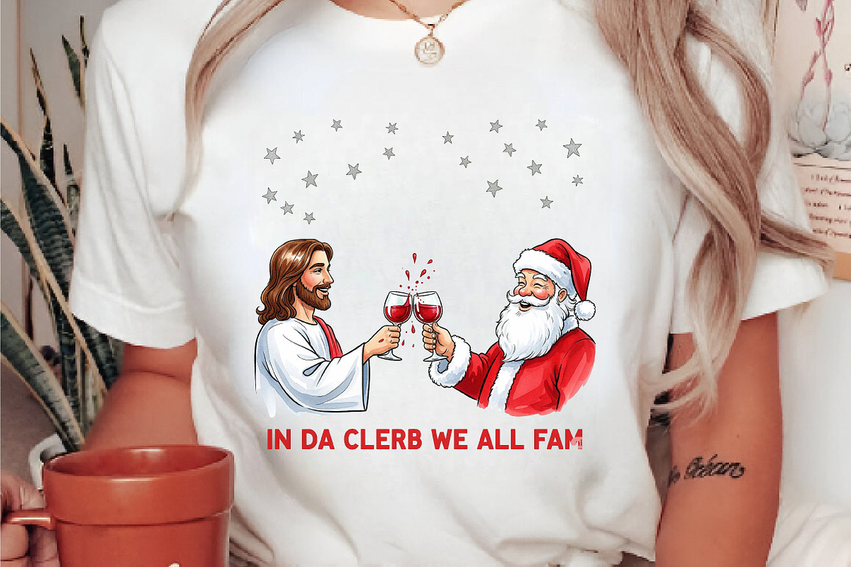 In Da Clerb We All Fam png, an Illustration by DreamArtGraphic (Photo 3 of 5)