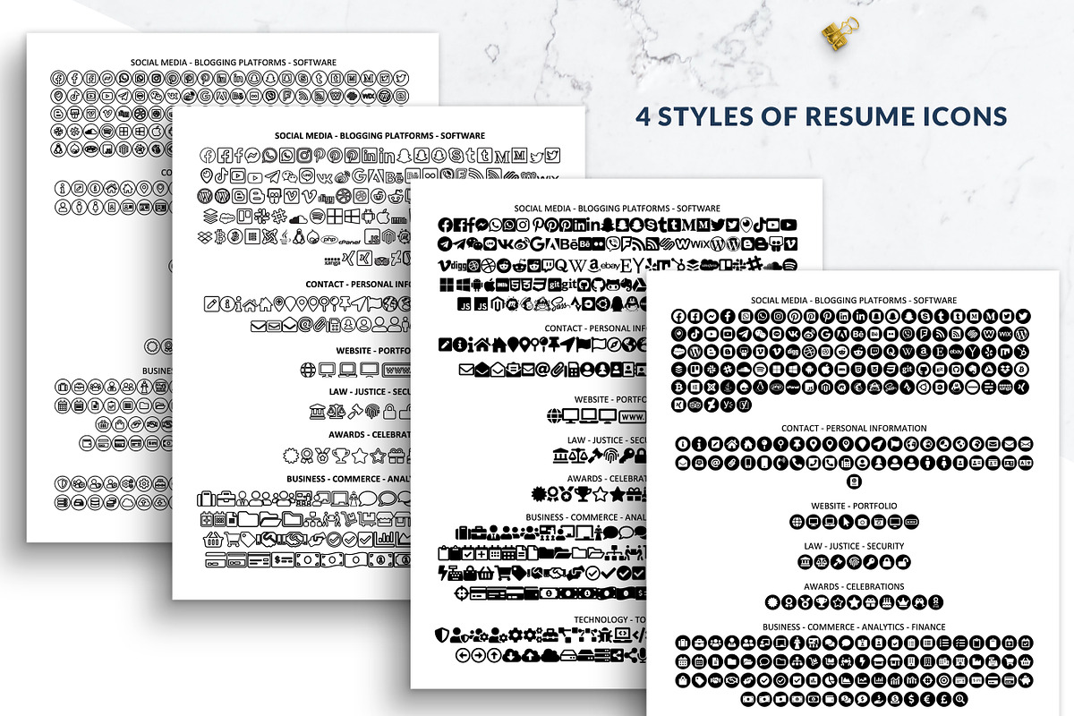 Modern Simple CV Resume Word, a Resume Template by BestResumes.Co (Photo 7 of 8)