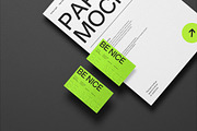 Minimal Branding Stationery Mockup, an Advertising Mockup by East Gallery (Thumbnail 11 of 15)