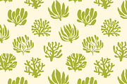 Corals, seaweed seamless patterns, a Pattern Graphic by Good Studio (Thumbnail 5 of 9)