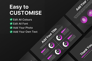 Purple Black Powerpoint Template