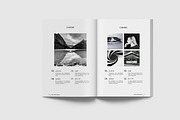 Simple & Clean Magazine Template III, a Magazine Template by Uloel Design (Thumbnail 2 of 12)