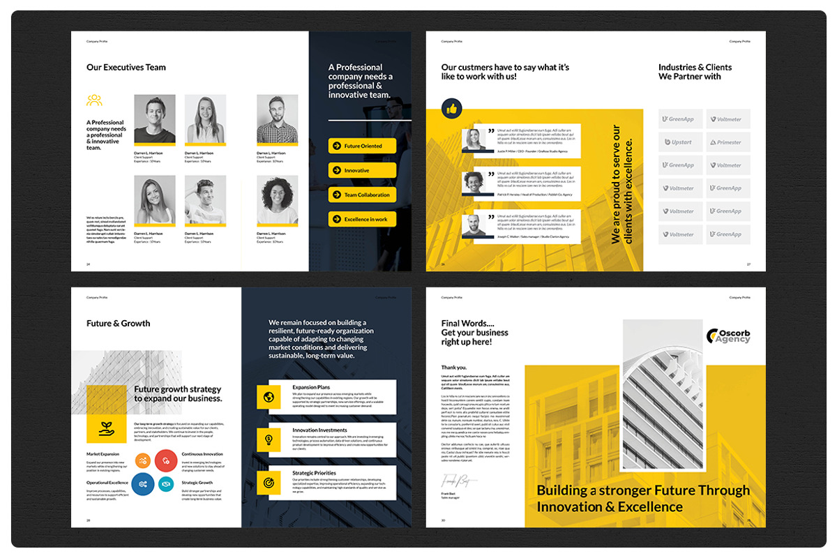 Company Profile, a Brochure Template by StudioGraficso (Photo 10 of 11)