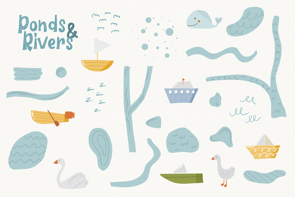 City Map Creator 250+ elements, an Animal Illustration by Very Berry Studio (Photo 10 of 17)