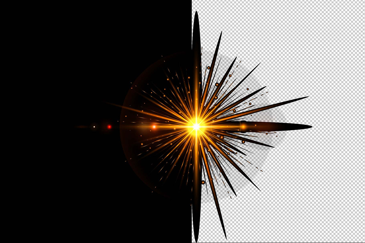 Realistic Lens Light Flare, a Design Template by MRI STUDIO (Photo 13 of 14)