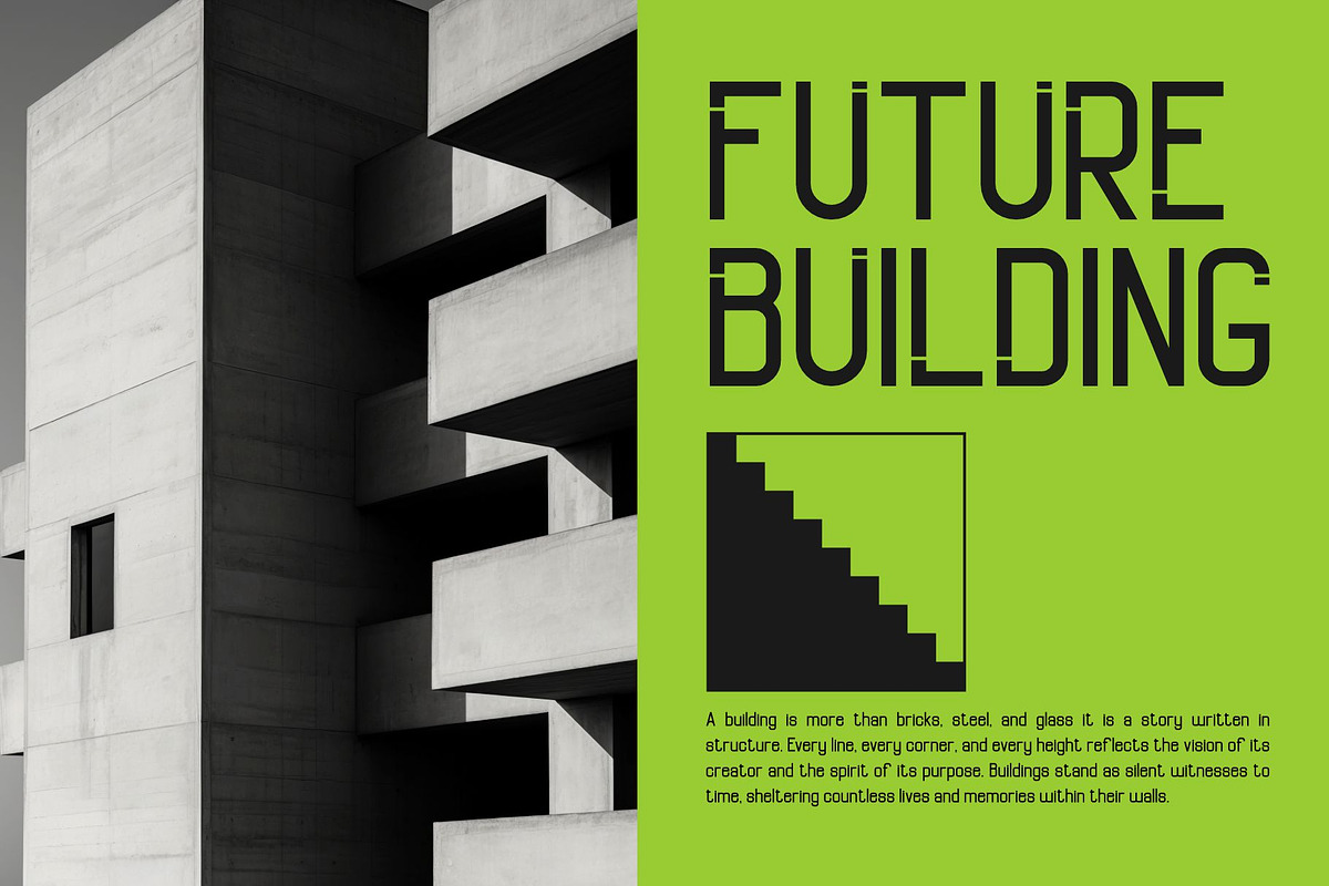 Alberos || Modern Futuristic Sans Se, a Sans Serif Font by Ermedia Studio (Photo 9 of 10)