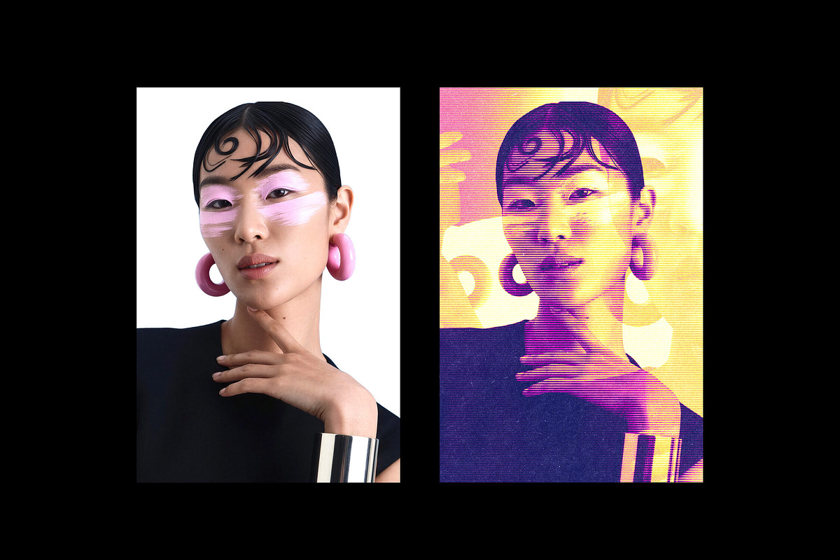 Color Double Exposure Effect, a Layer Style Add-On by Design Squad